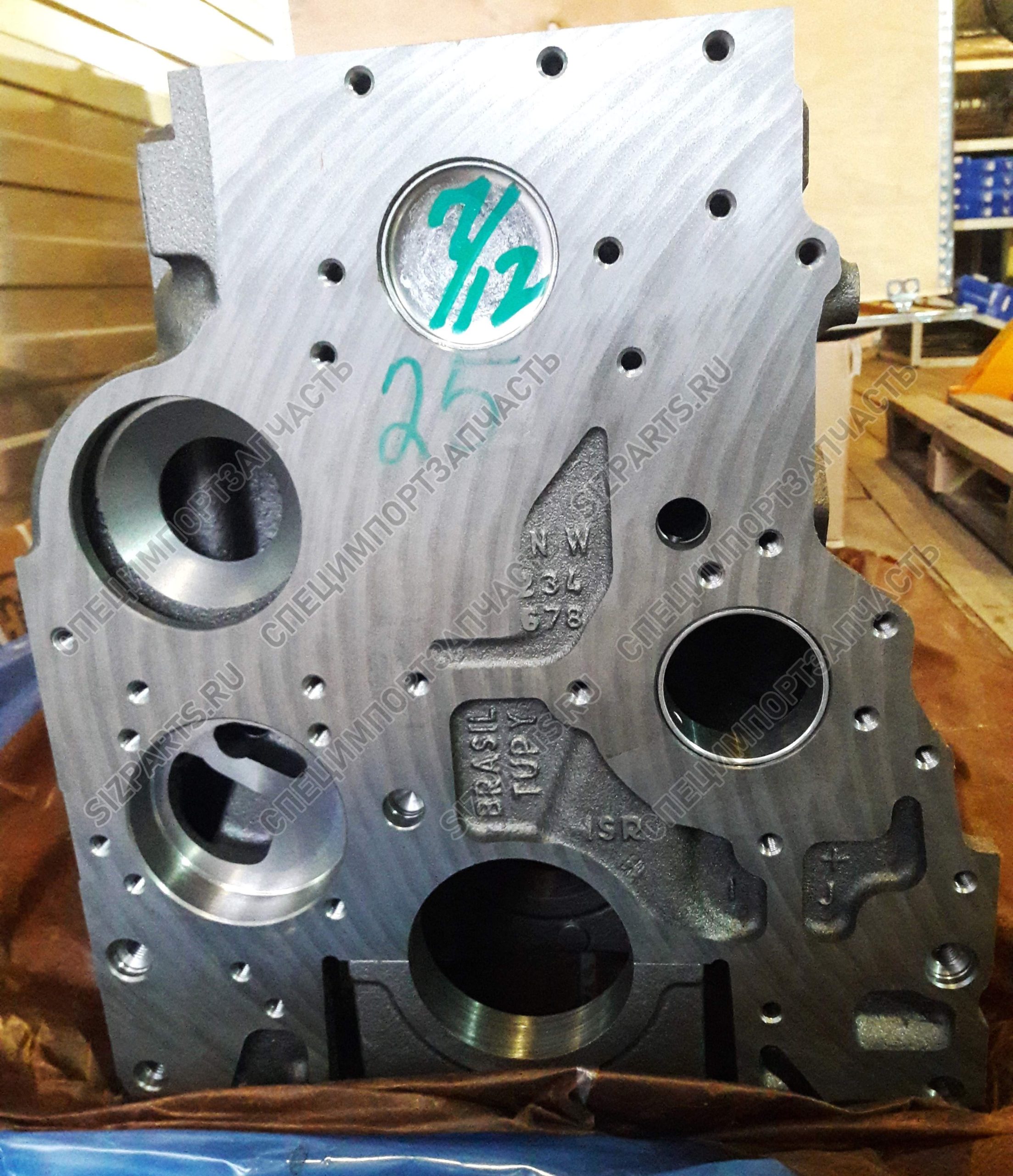 6754-21-1310, 6754-21-1410 Блок цилиндров Komatsu (Комацу) PC200-8, PC220-8 — изображение 3