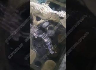 Ремонт головки блока Komatsu (видео)