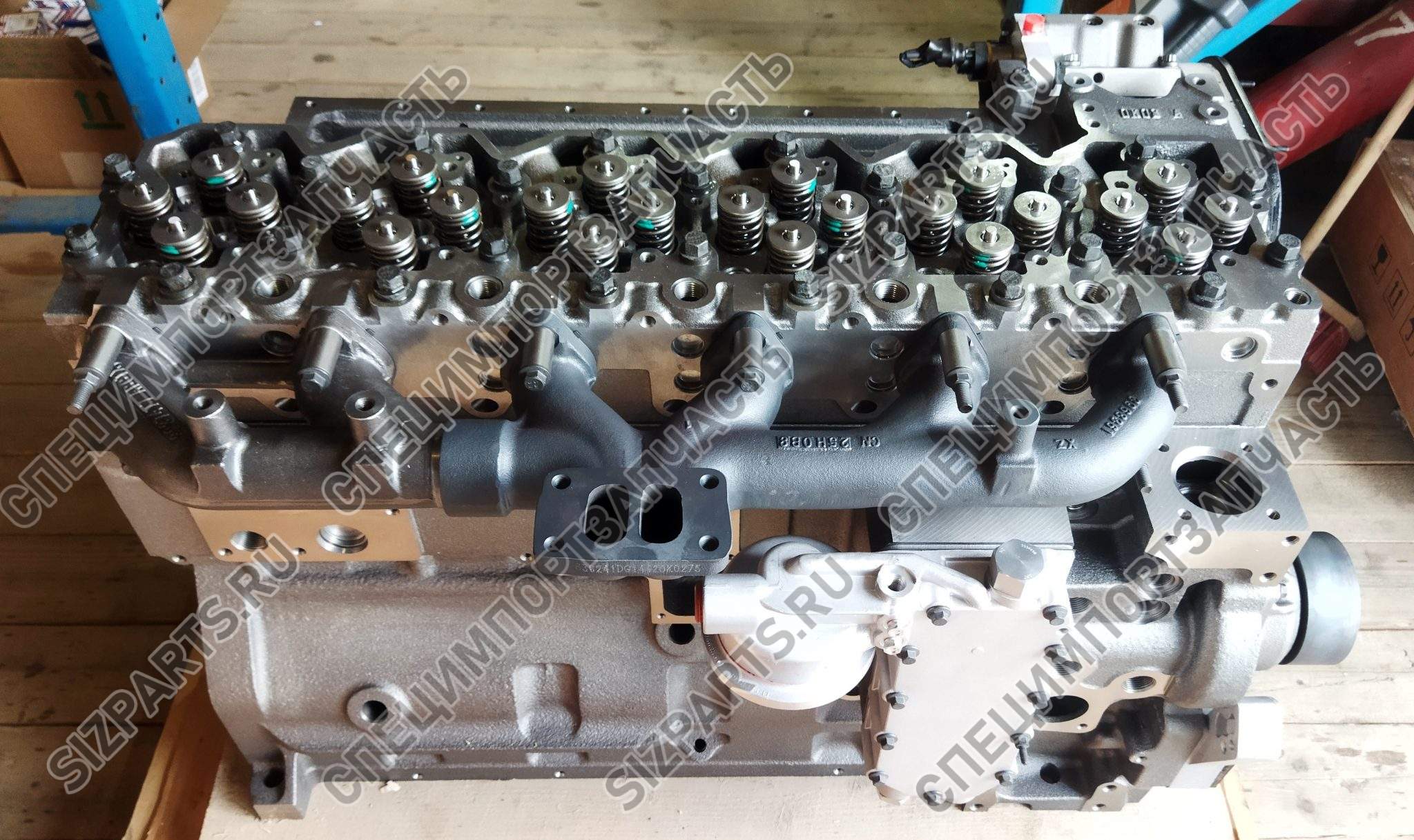 Сборка Лонг-блока для экскаватора Komatsu PC300-8MO 4